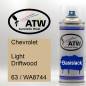 Preview: Chevrolet, Light Driftwood, 63 / WA8744: 400ml Sprühdose, von ATW Autoteile West.